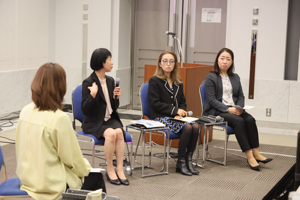 WOMEN in BUSINESS セッションの様子