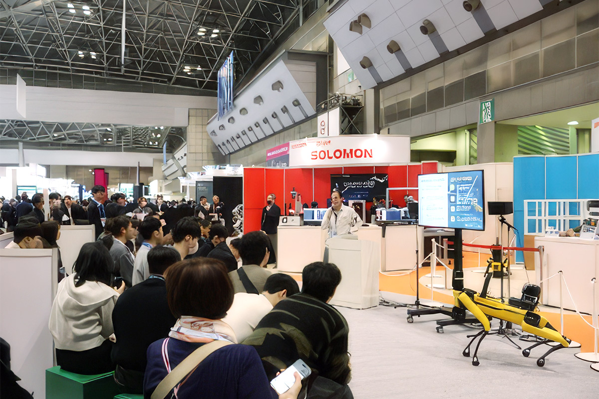 Spot® powered by Boston Dynamics 会場での様子