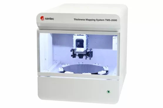 高精度ウェーハ厚分布測定器「TMS-2000」 （出所：santec）