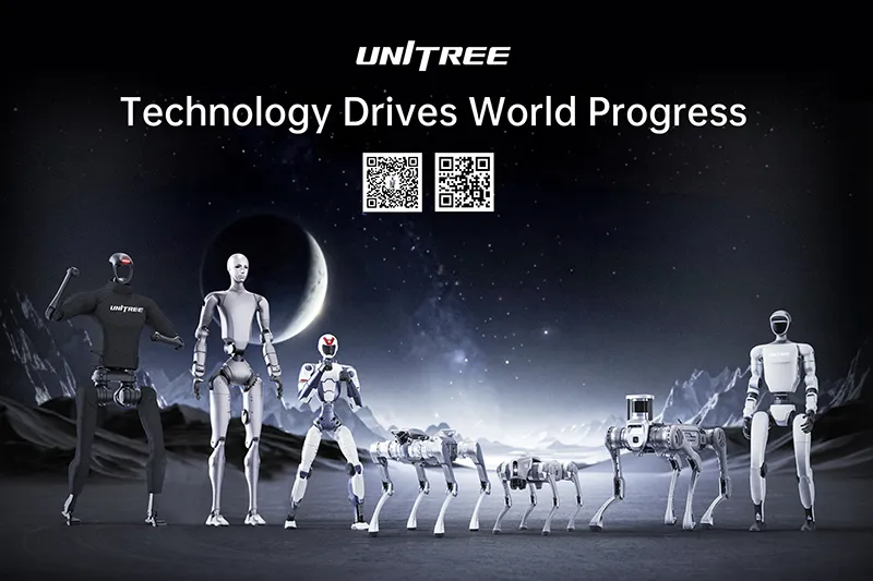 UNITREE 2次開発できる小型ヒューマノイドロボット