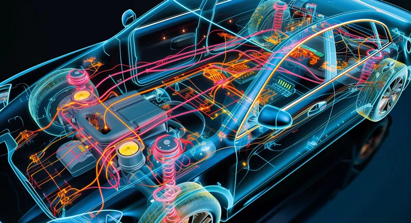 図3　近未来車向けチップでは、高性能と高信頼を兼ね備えるパッケージング技術が求められる